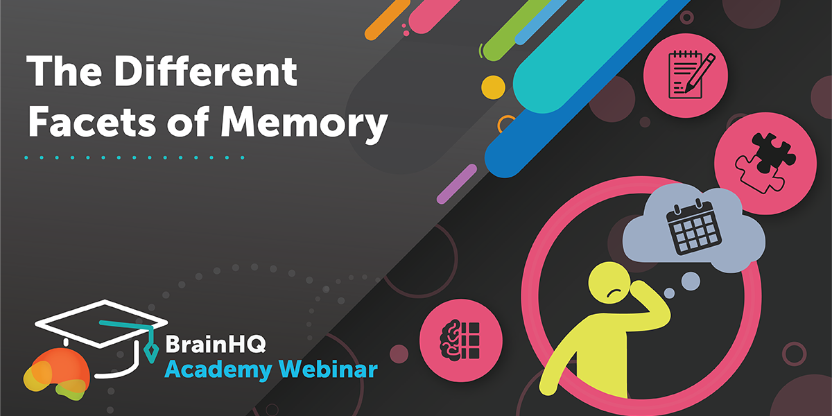Dec2024 Webinar title card: "The Different Facets of Memory"