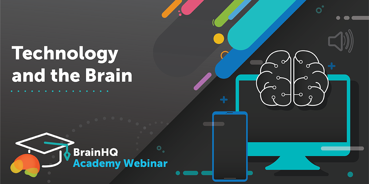 Jun2024 Webinar title card: "Technology and the Brain"