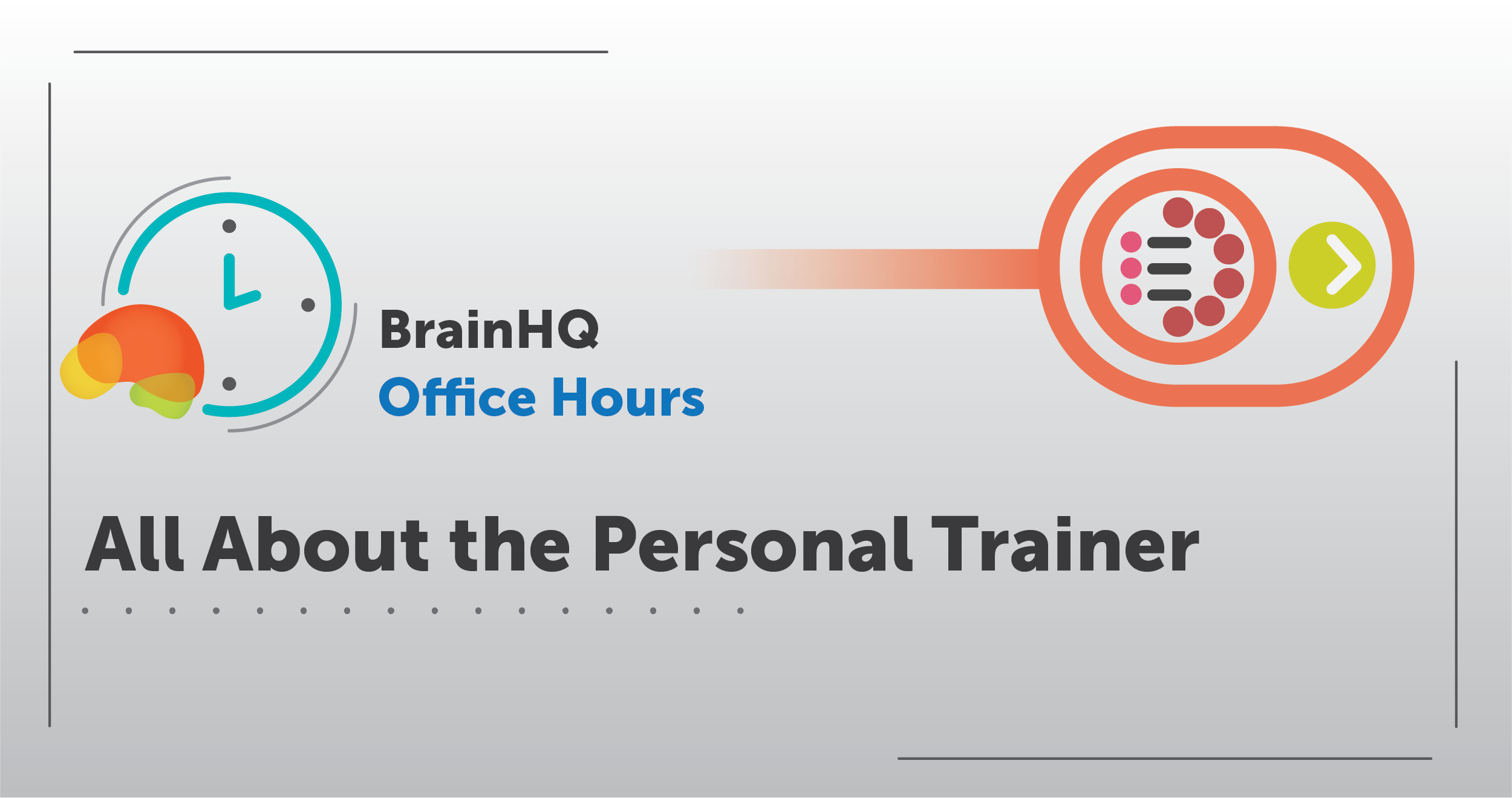 How to Use the BrainHQ Personal Trainer