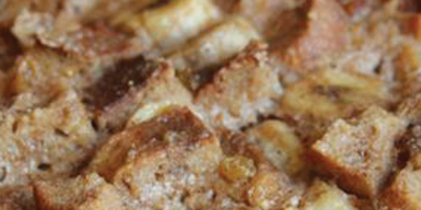 A casserole dish is shown in a white dish