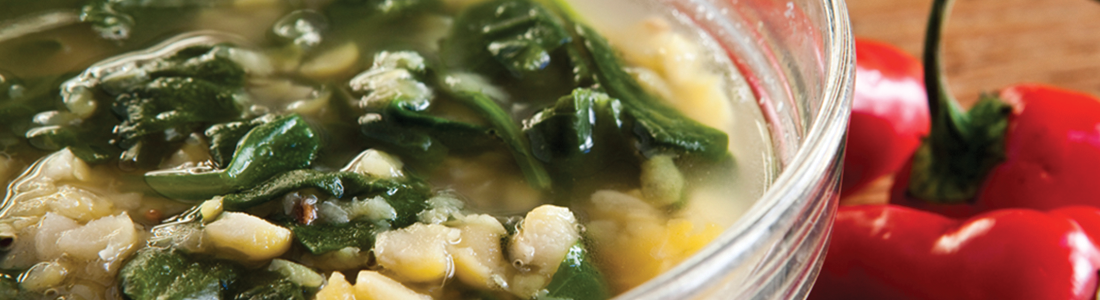 A close up of a bowl of food on a table